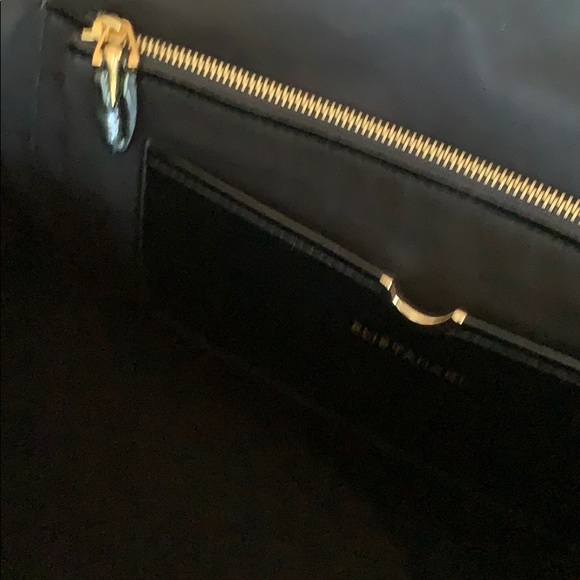 Elie Tahari vintage style leather doctor bag purse - Picture 4 of 16